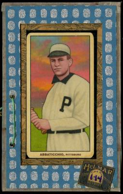 Picture, Helmar Brewing, T206-Helmar Card # 194, Ed Abbaticchio, With Bat, Pittsburgh Pirates